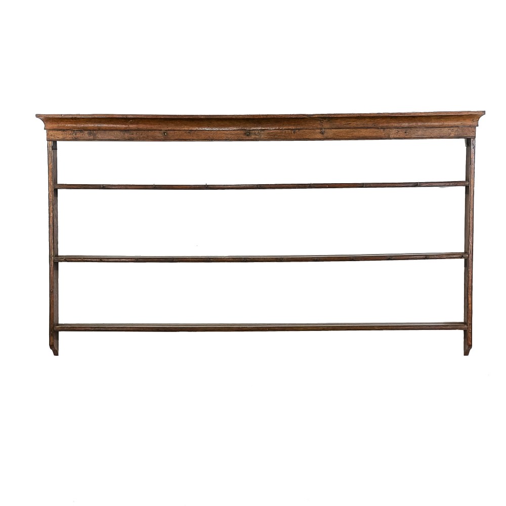 Welsh Oak Wall Hanging Shelf Rack
