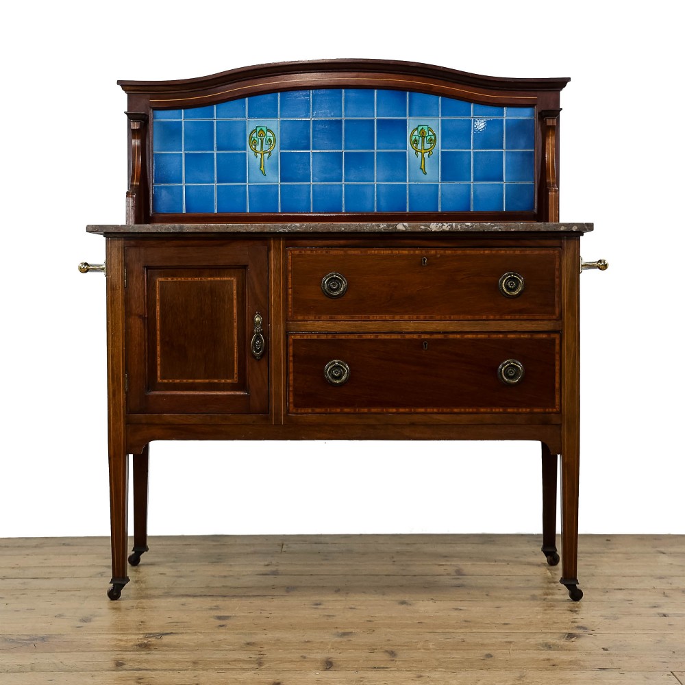 Antique Mahogany Washstand