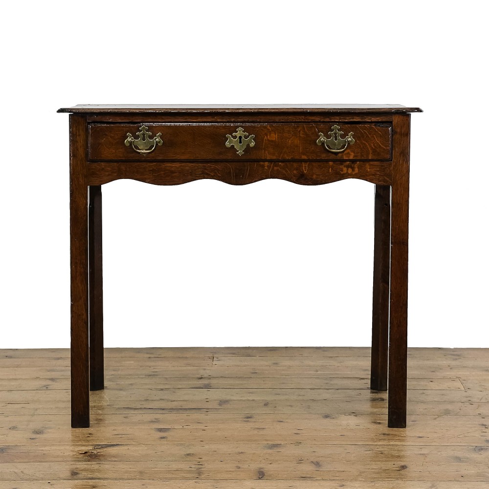 Antique Georgian Oak Lowboy 