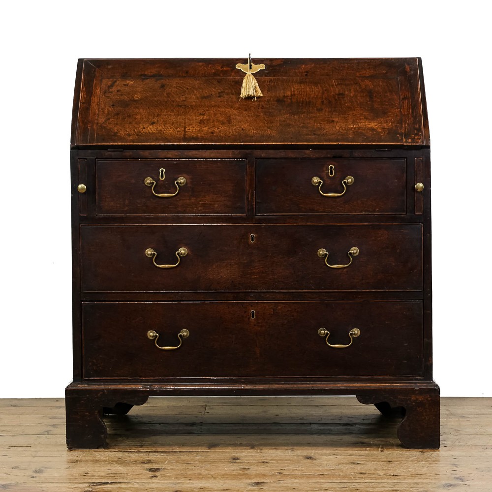 Antique Georgian Oak Bureau