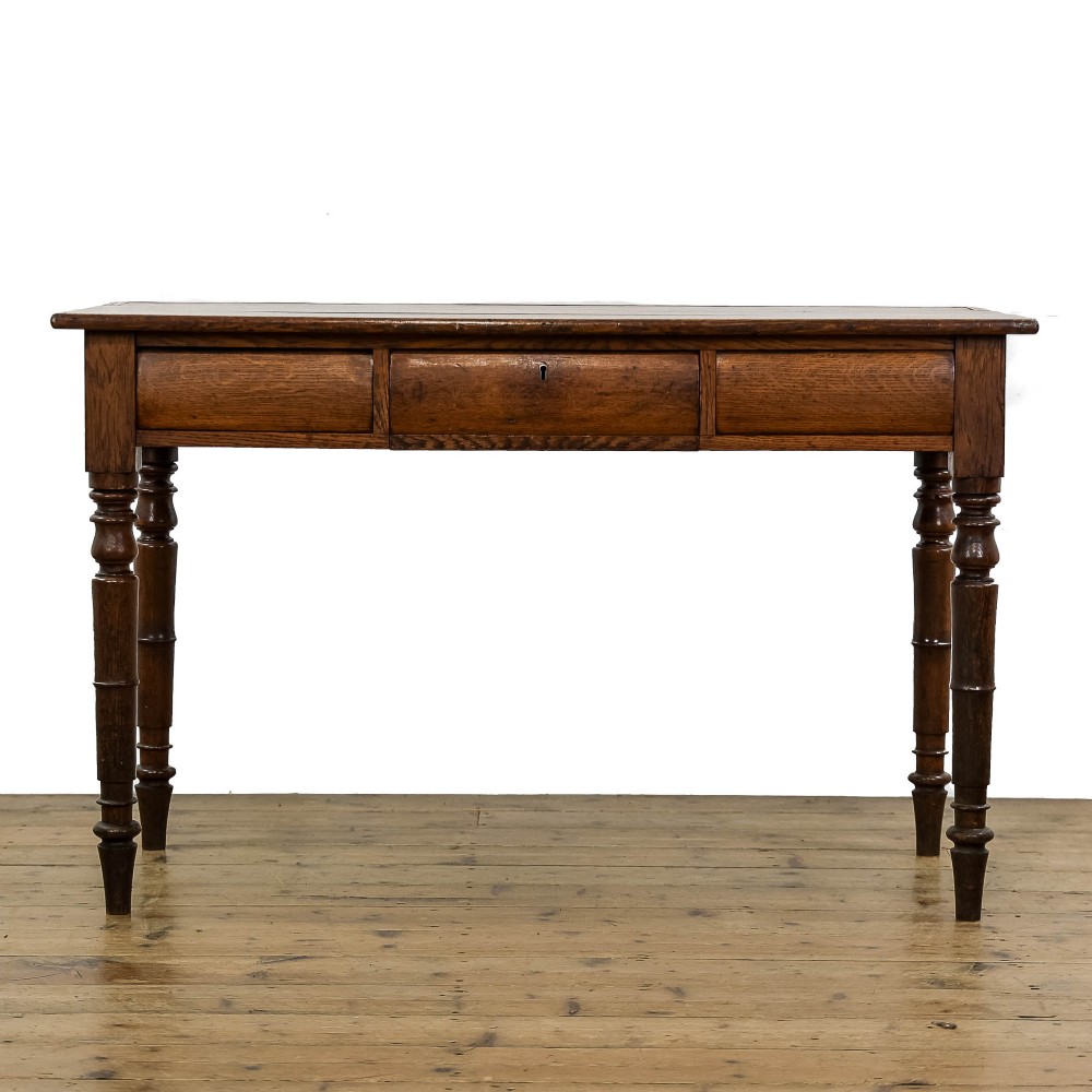 Antique Victorian Oak Desk