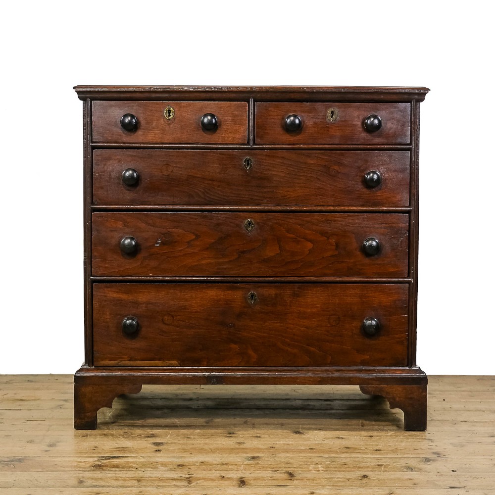 Antique Welsh Oak Chest of Drawers