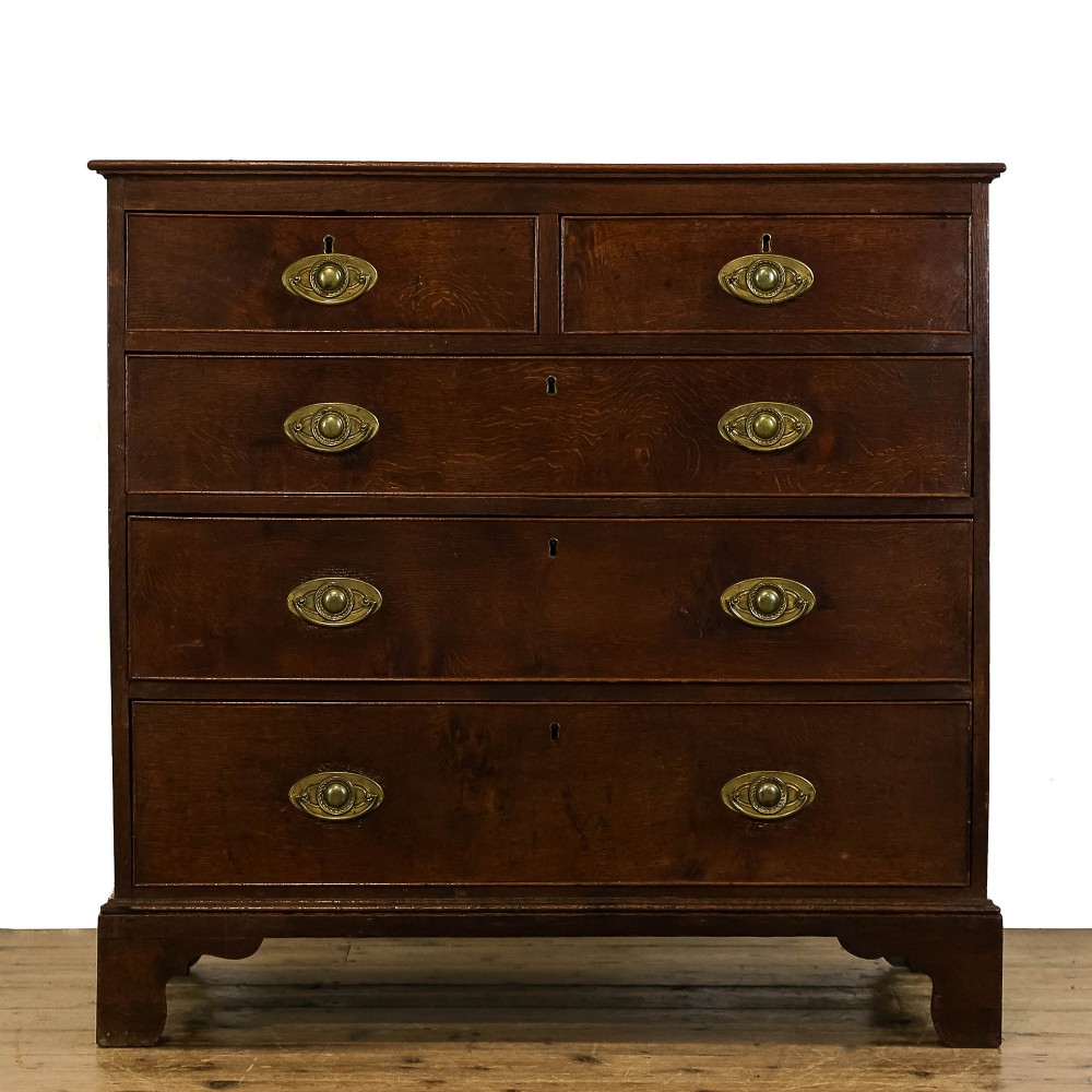 Antique Georgian Oak Chest of Drawers