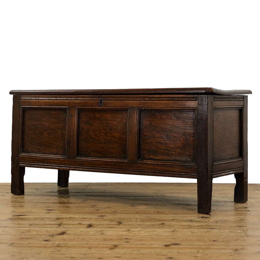 18th Century Oak Coffer 