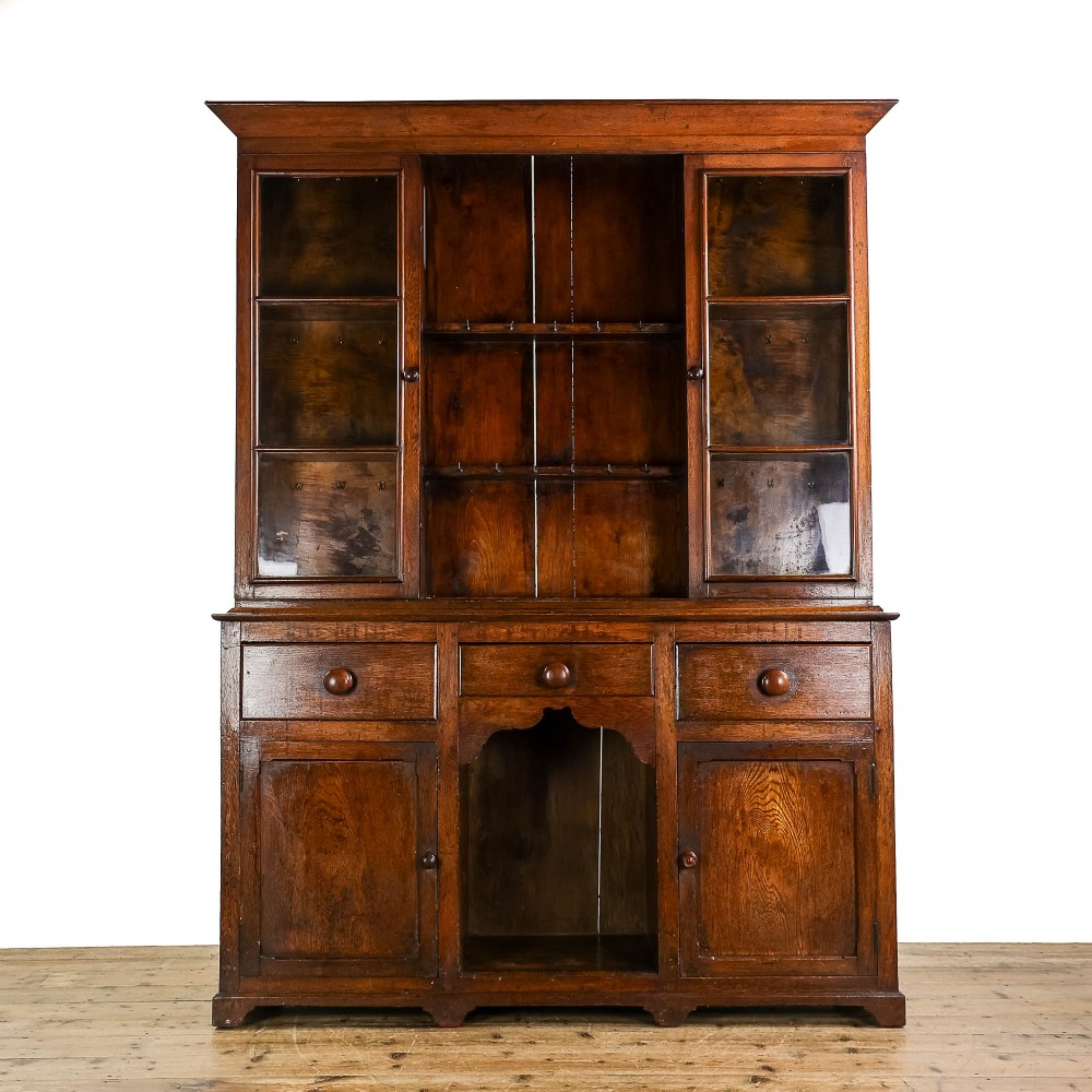 Antique Victorian Welsh Oak Dresser 