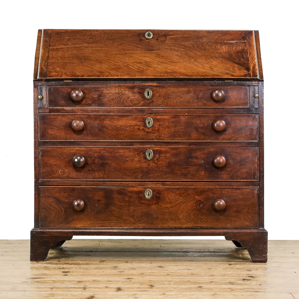 Antique Georgian Mahogany Bureau