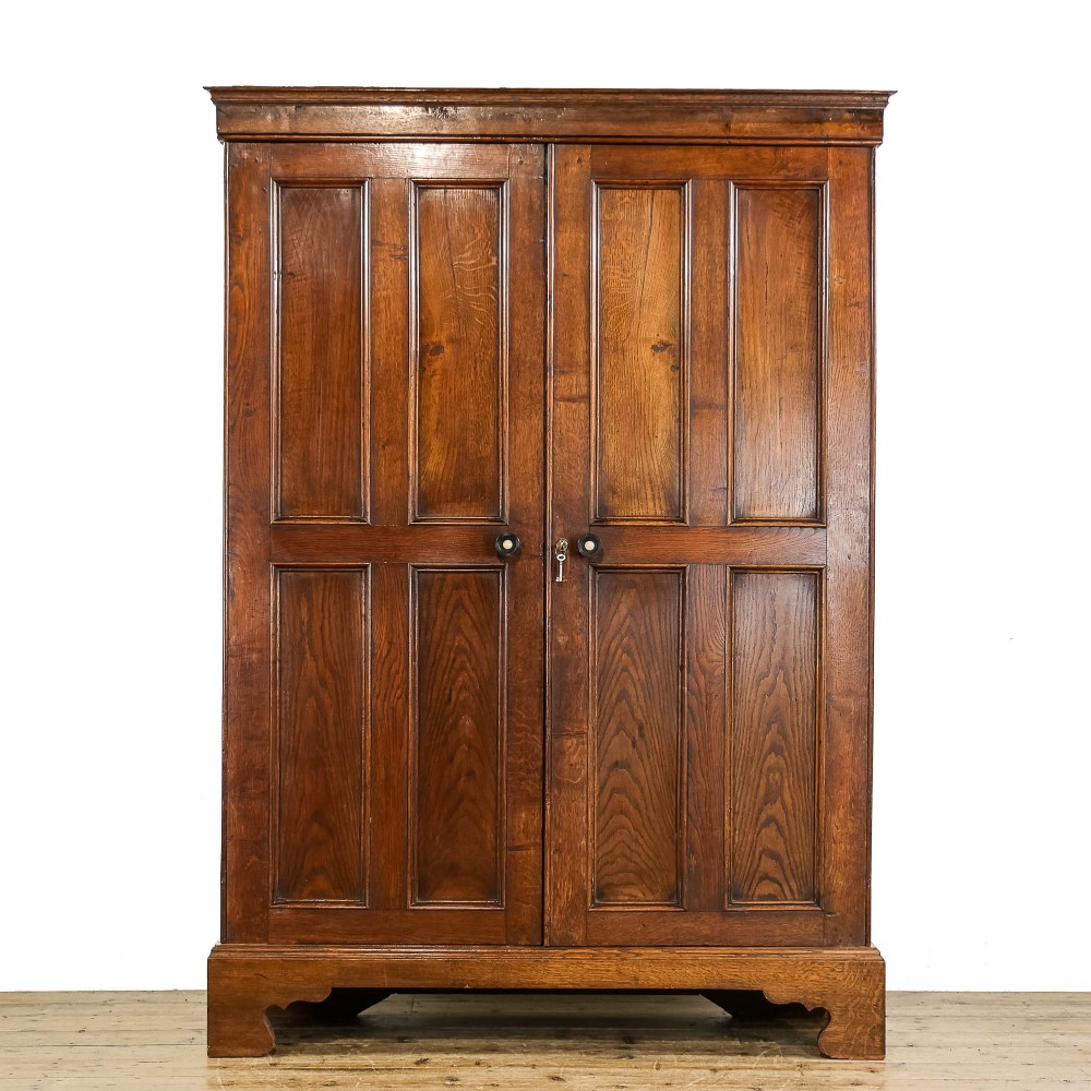 Antique Oak Housekeeper’s Cupboard