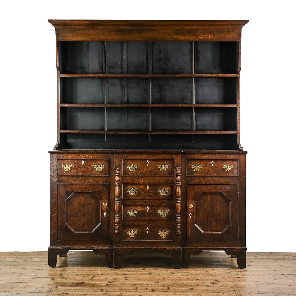 Large Antique North Wales Anglesey Oak Dresser
