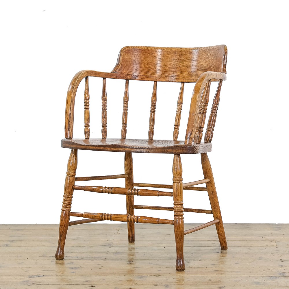 Antique Edwardian Desk Chair