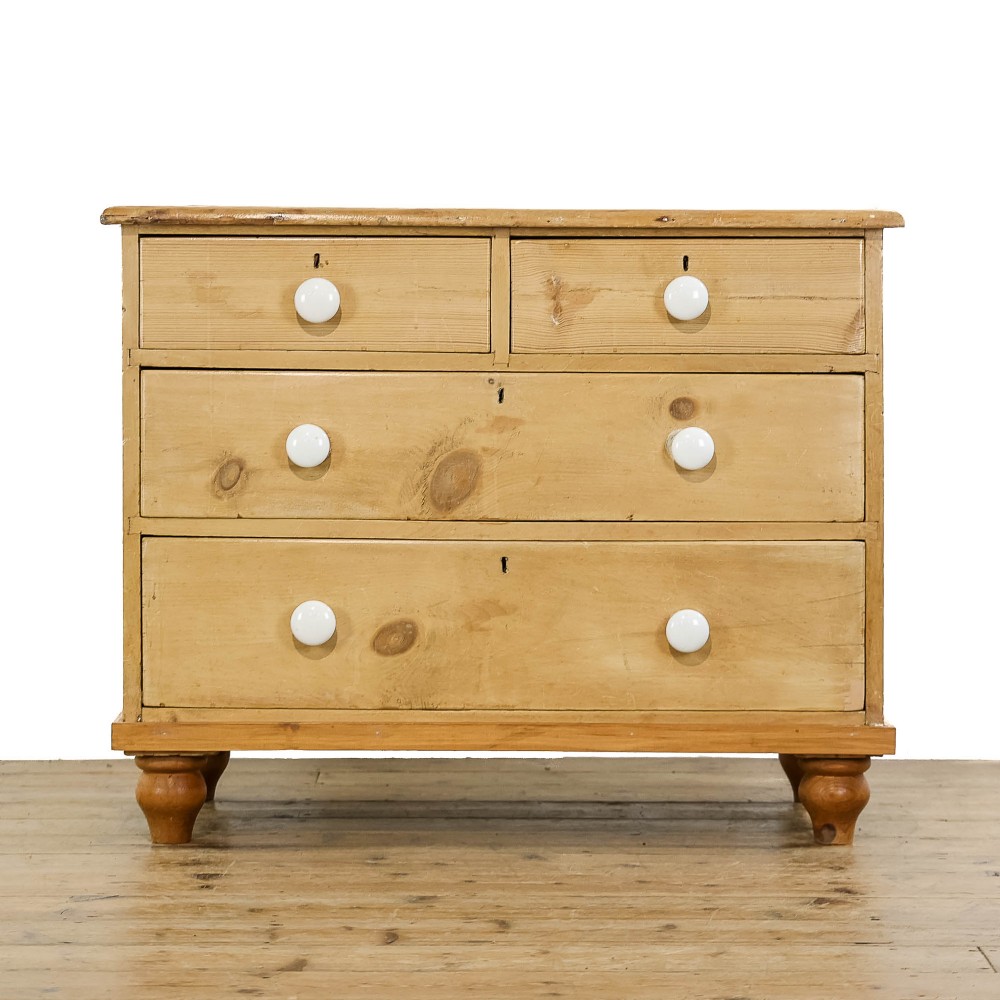 Antique Victorian Pine Chest of Drawers