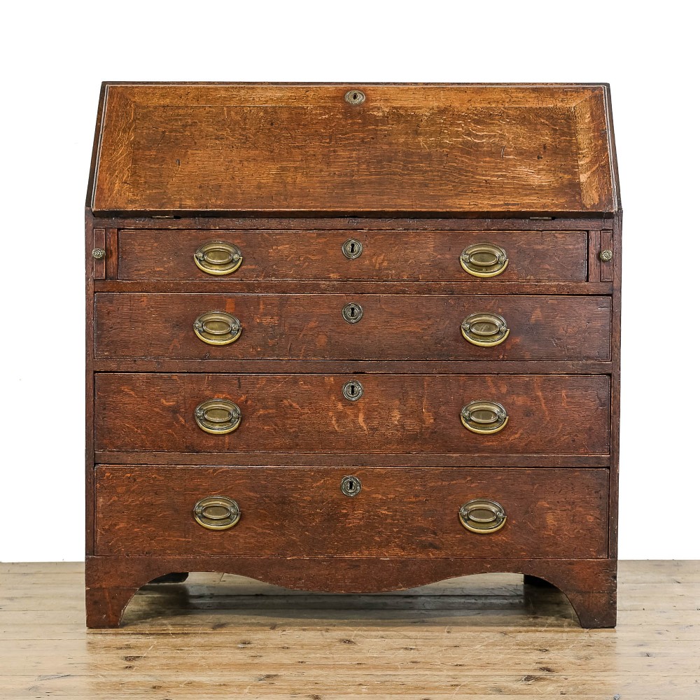 Antique Georgian Oak Bureau
