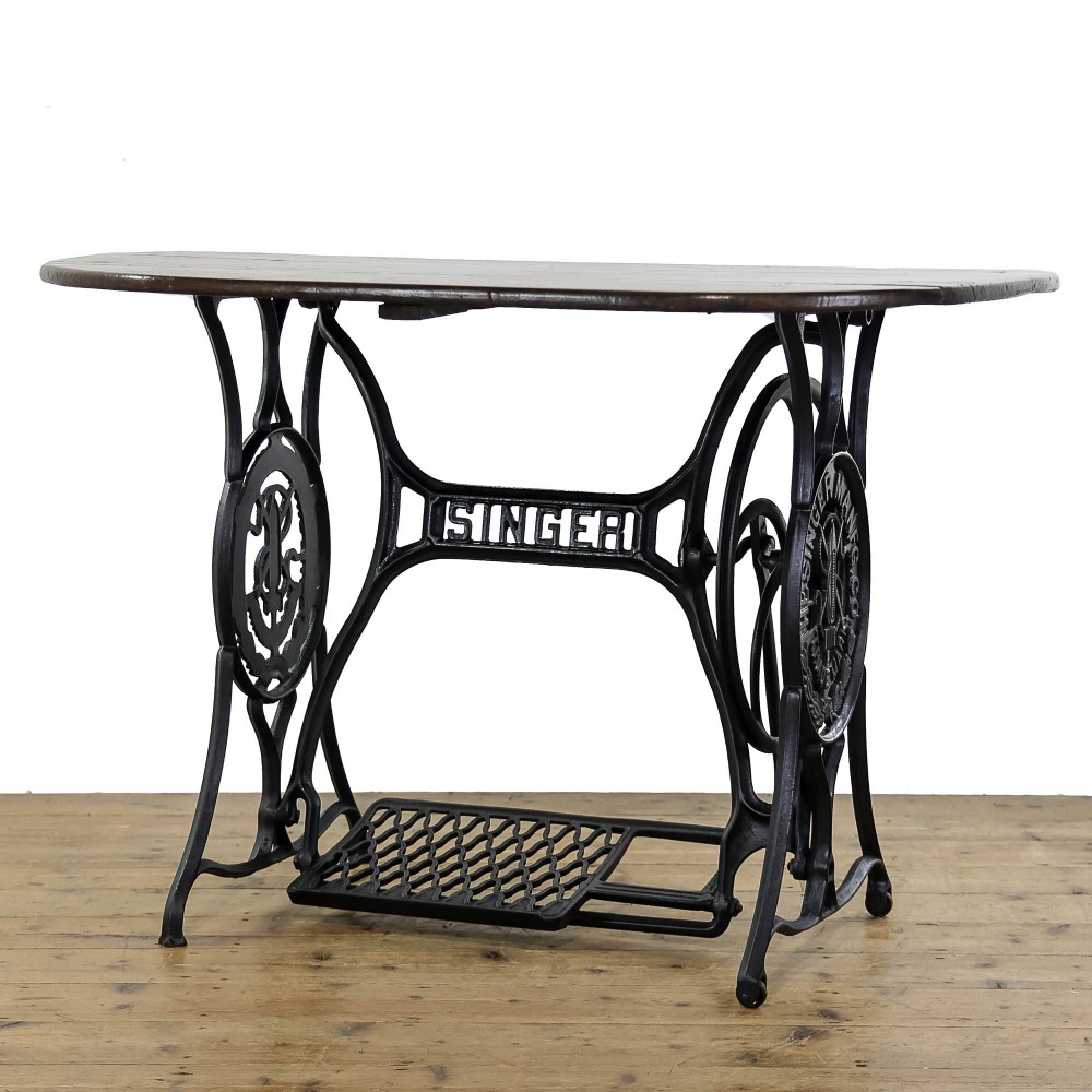 Antique Singer Sewing Machine table