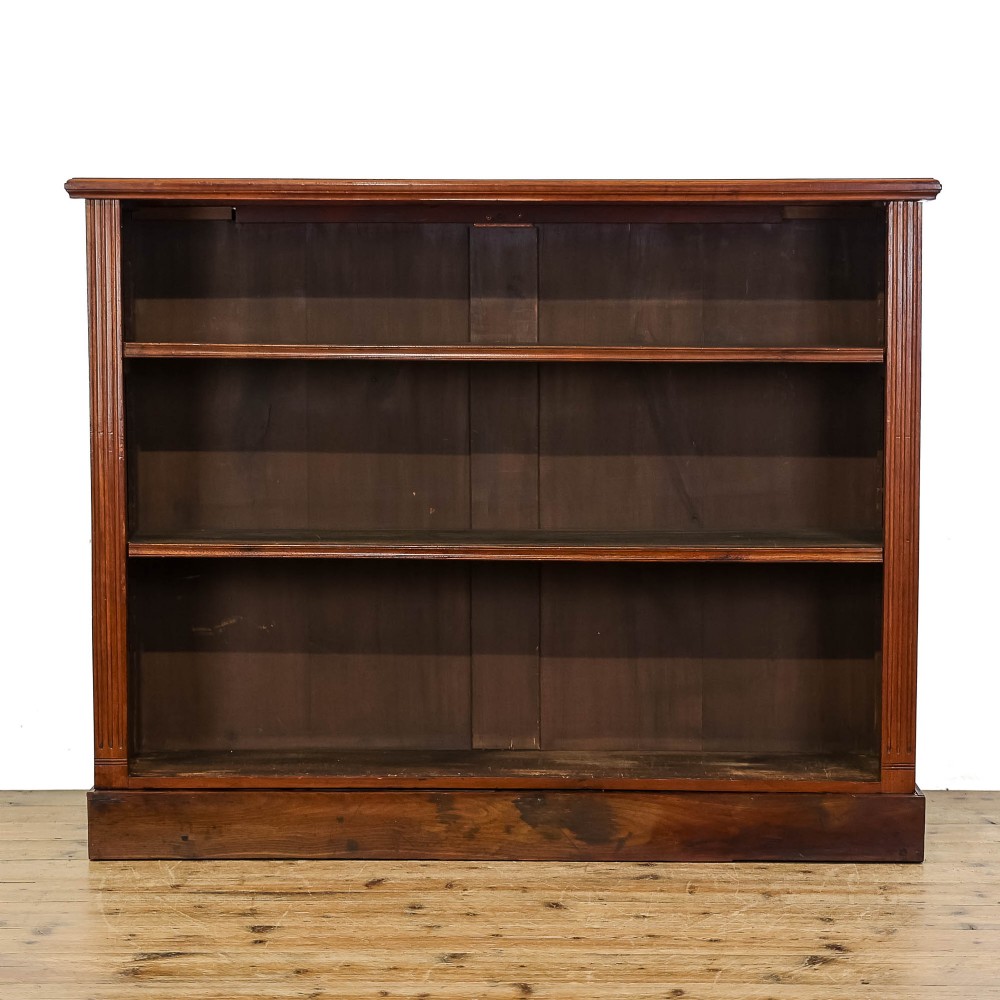 Antique Victorian Walnut Bookcase