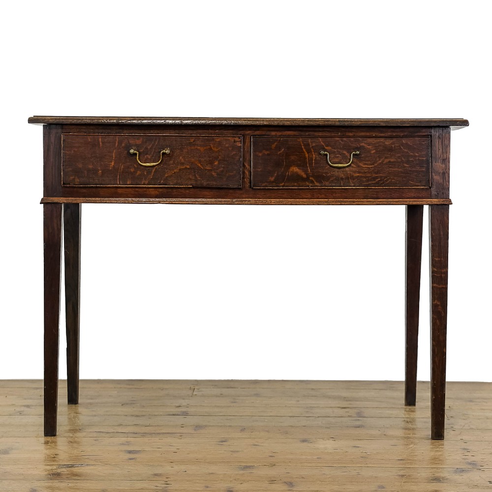 Antique Georgian Oak Side Table
