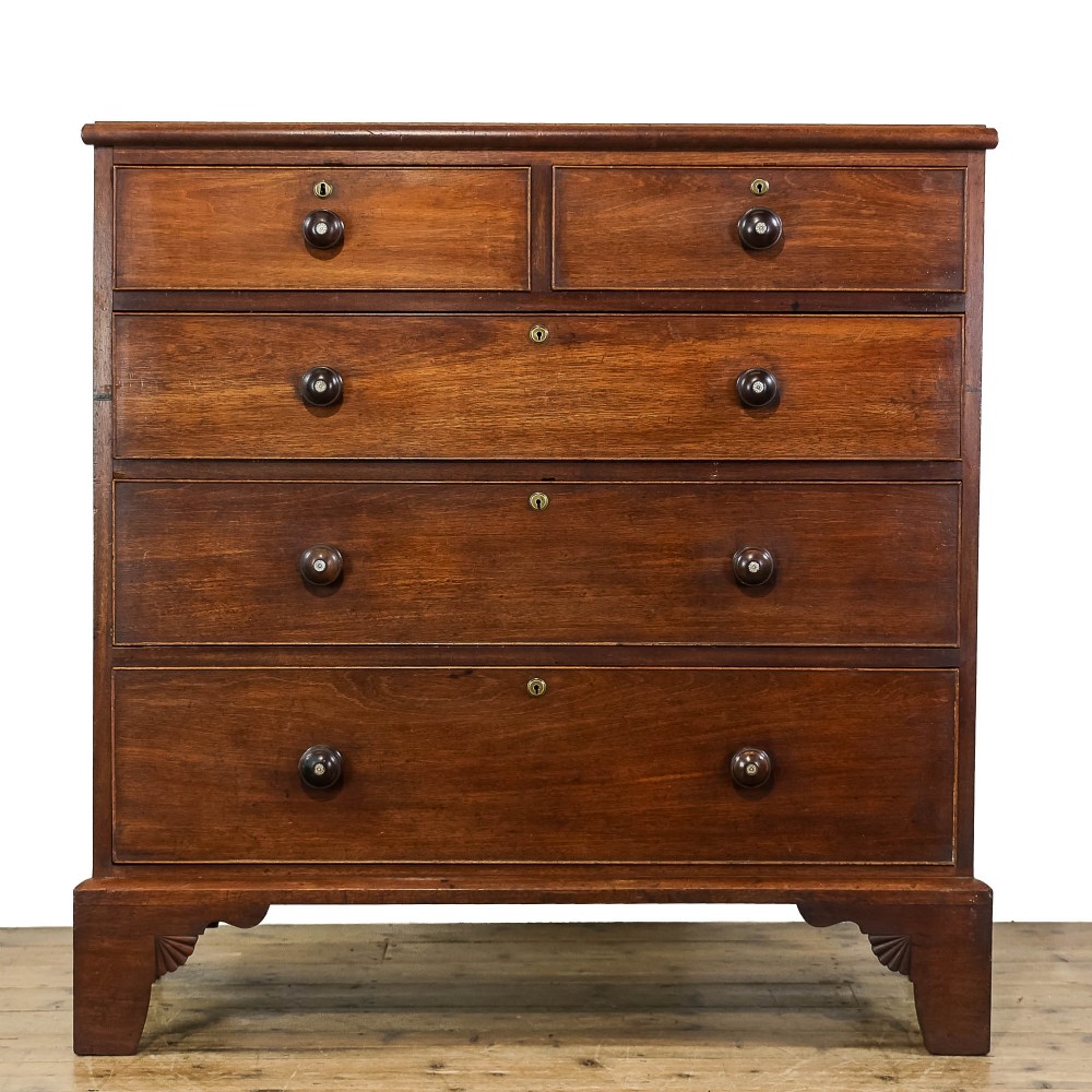 Antique 19th Century Mahogany Chest of Drawers
