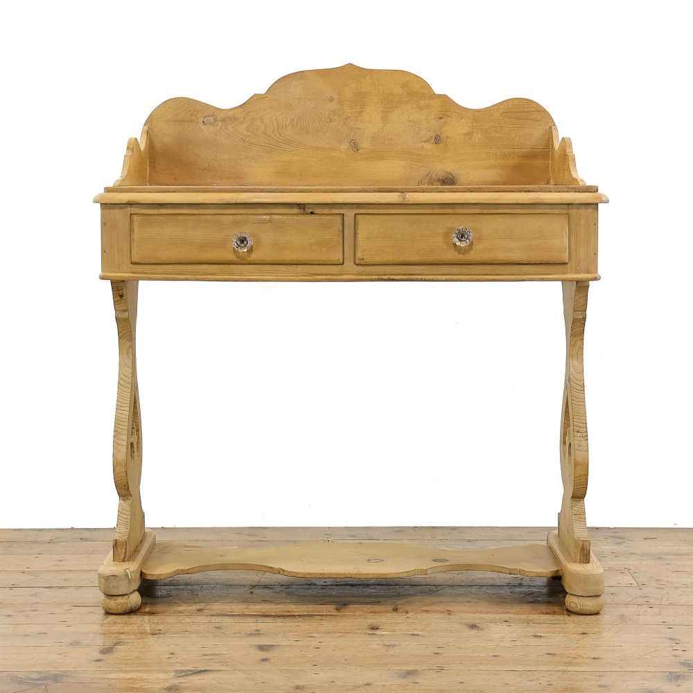 Antique Victorian Style Pine Washstand
