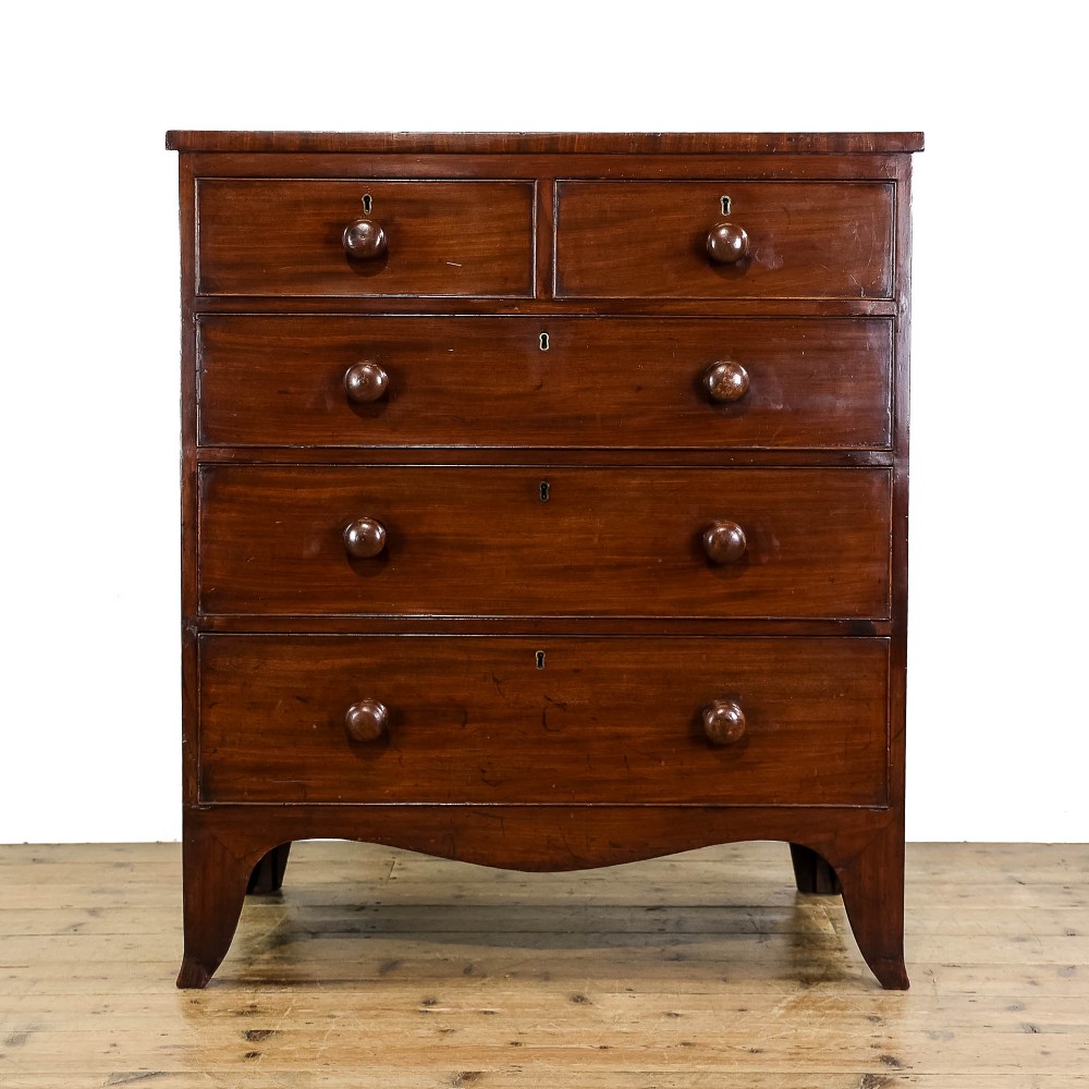 Antique 19th Century Mahogany Chest of Drawers