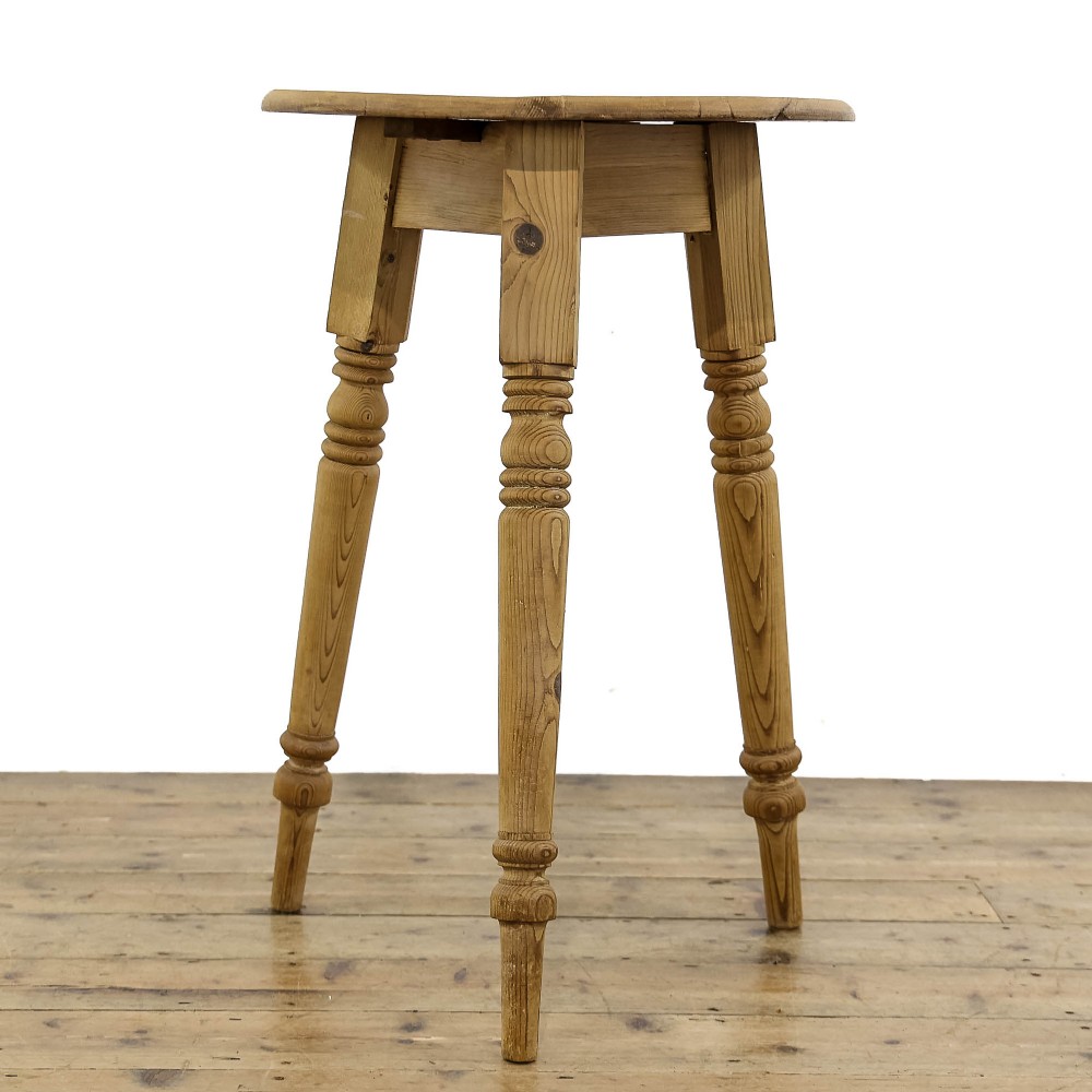 Antique Pine Tripod Table
