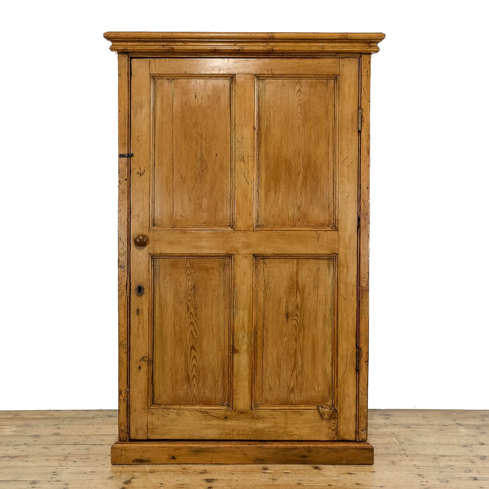 Antique Victorian Pine Cupboard
