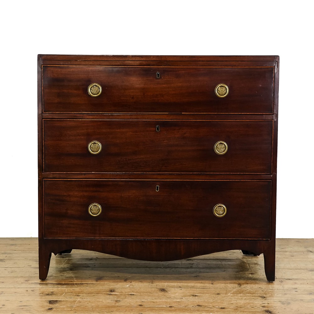 Antique 19th Century Mahogany Chest of Drawers 