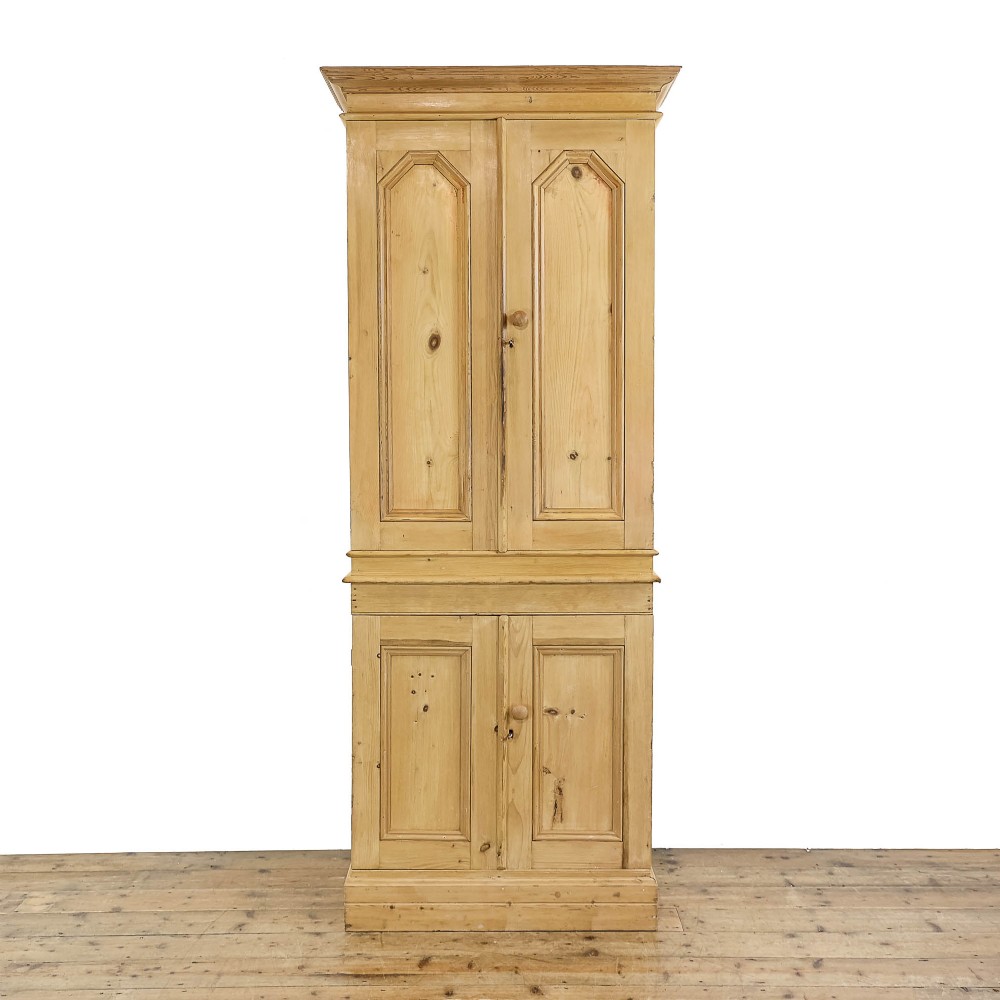 Antique Victorian Pine Cupboard