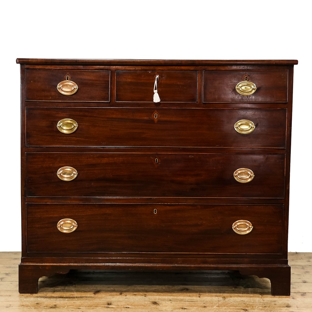Antique George lll Mahogany Chest of Drawers
