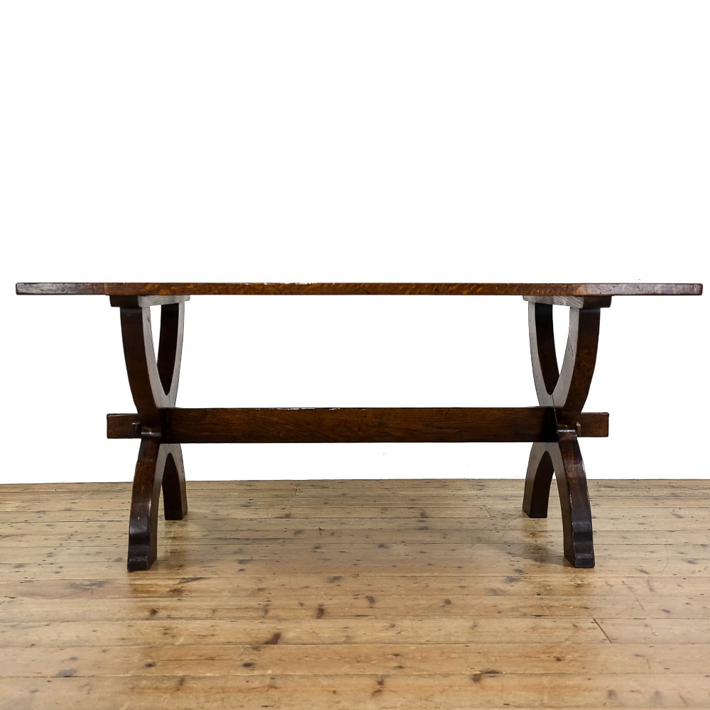 Antique Oak Refectory Table
