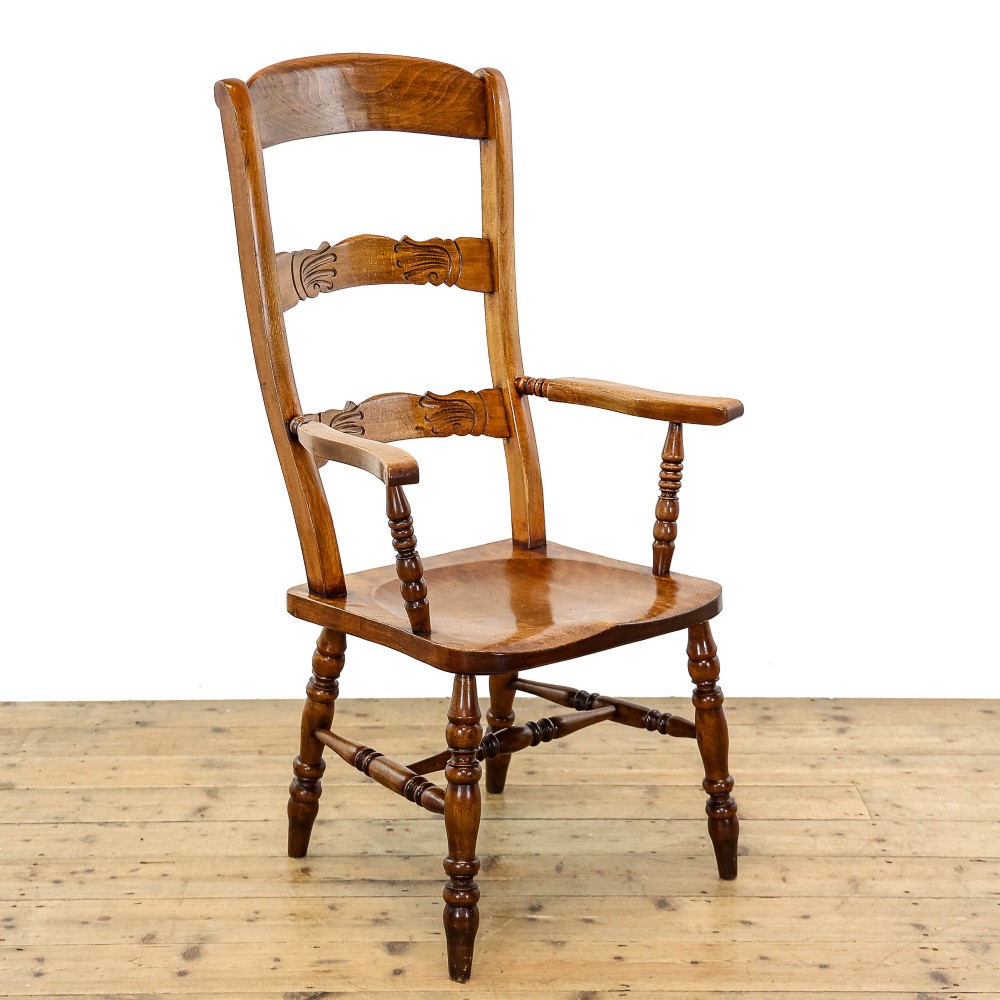 Early 20th Century Country Armchair
