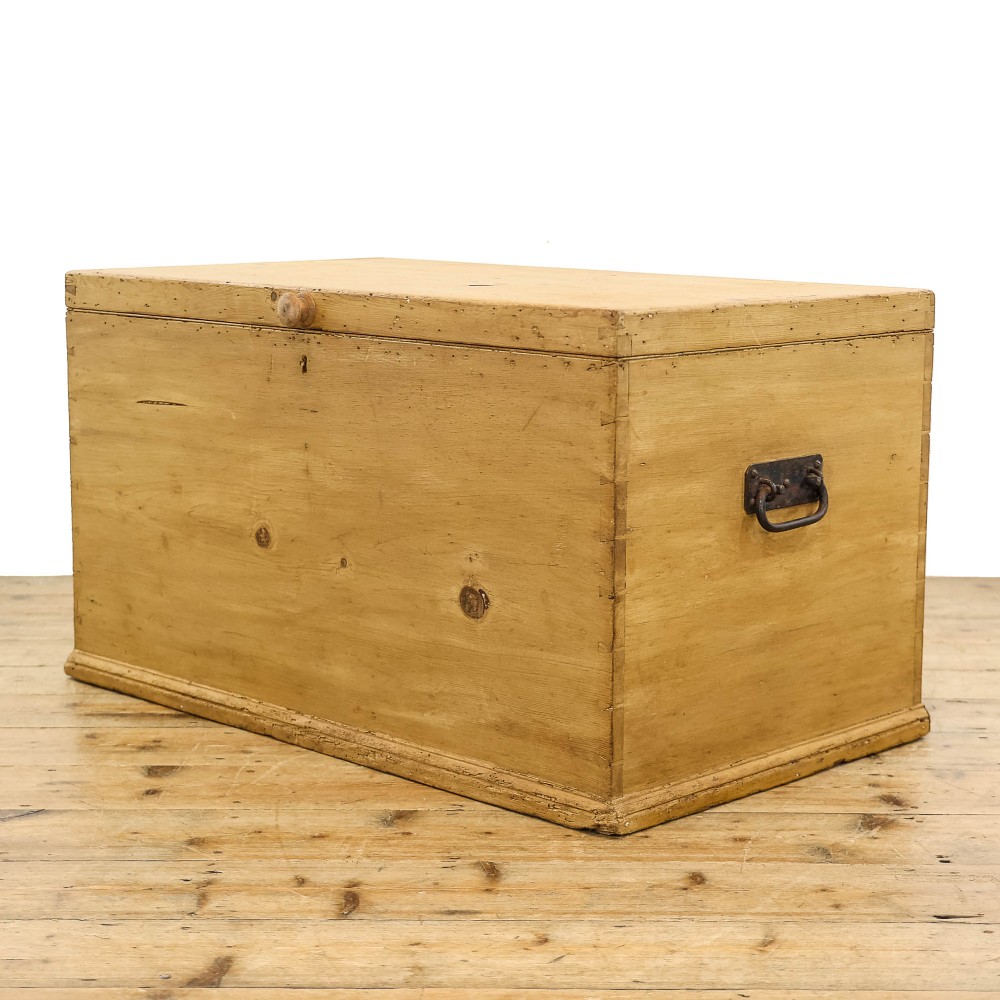 Antique Pine Trunk 