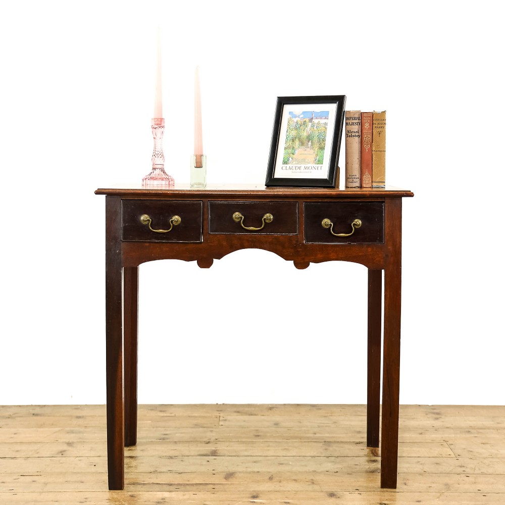 Antique Georgian Mahogany Lowboy Table
