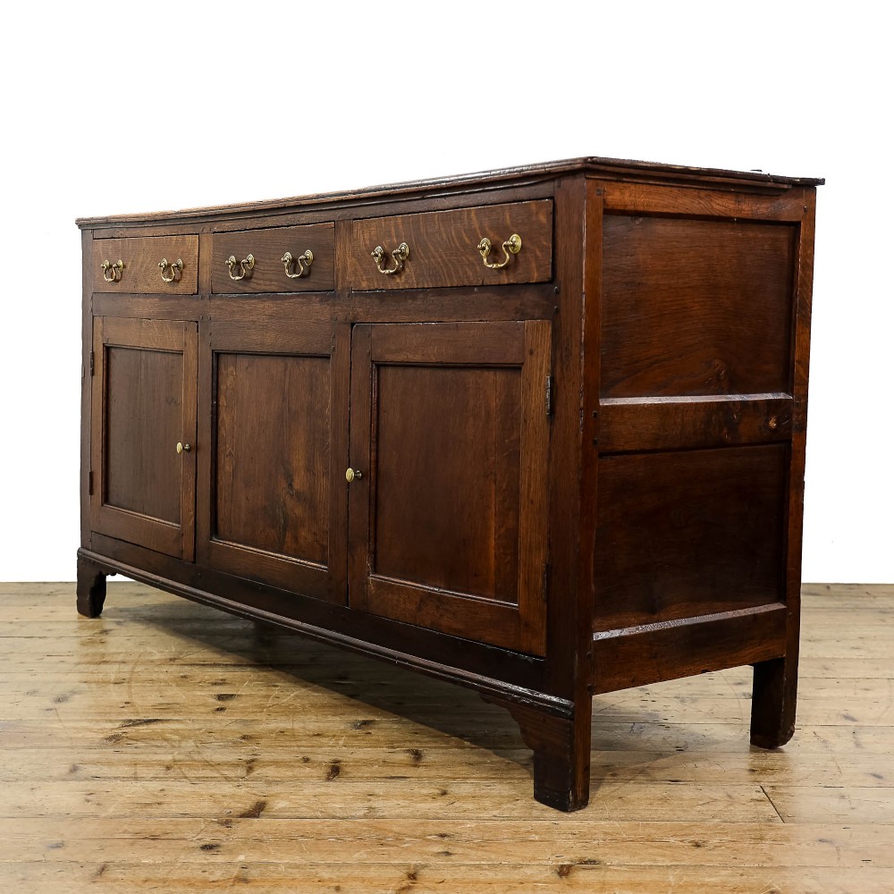 Antique Oak Dresser Base
