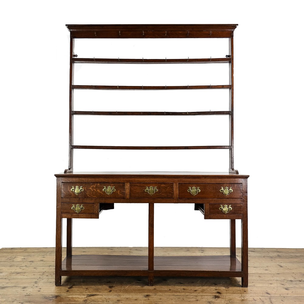 Antique Early 19th Century Welsh Oak Dresser
