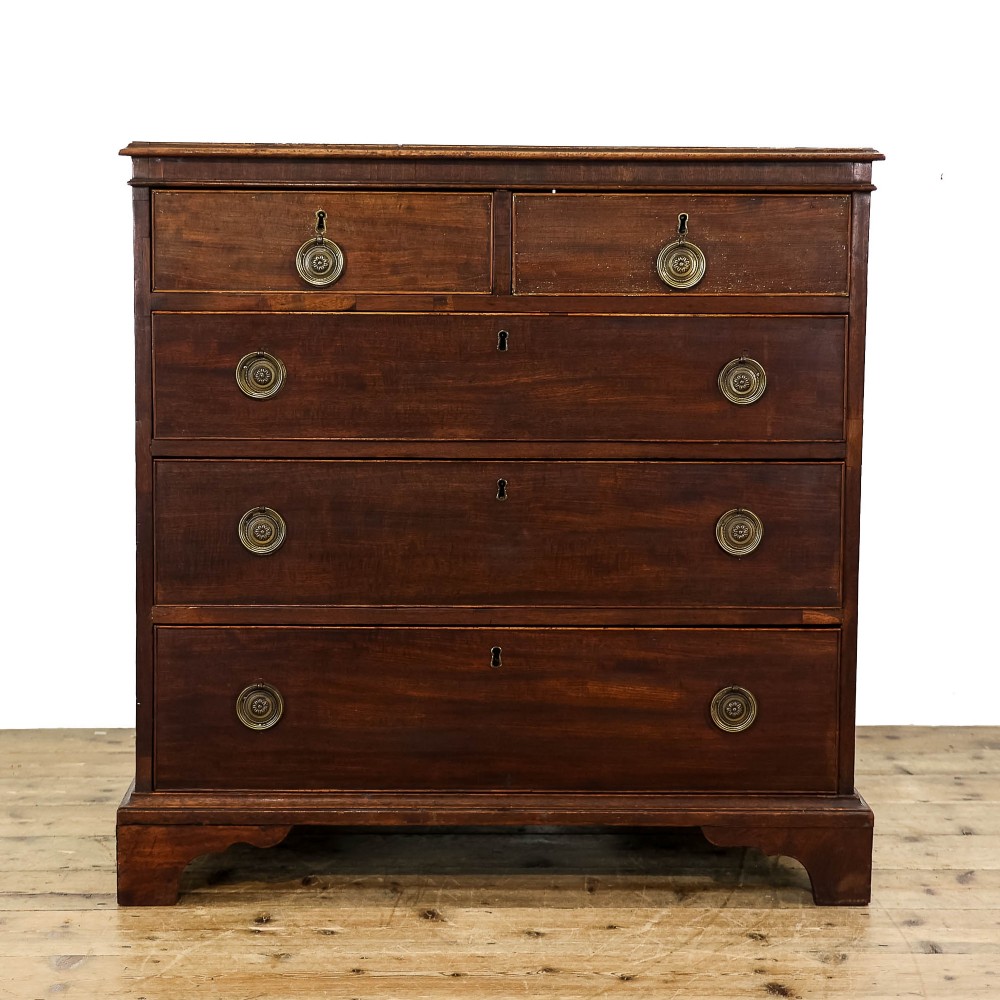 Antique Georgian Mahogany Chest of Drawers
