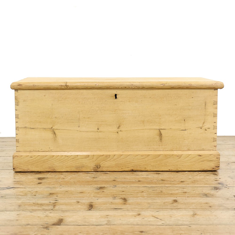 Antique 19th Century Pine Trunk
