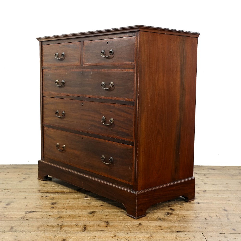 Antique Edwardian Mahogany Chest of Drawers

