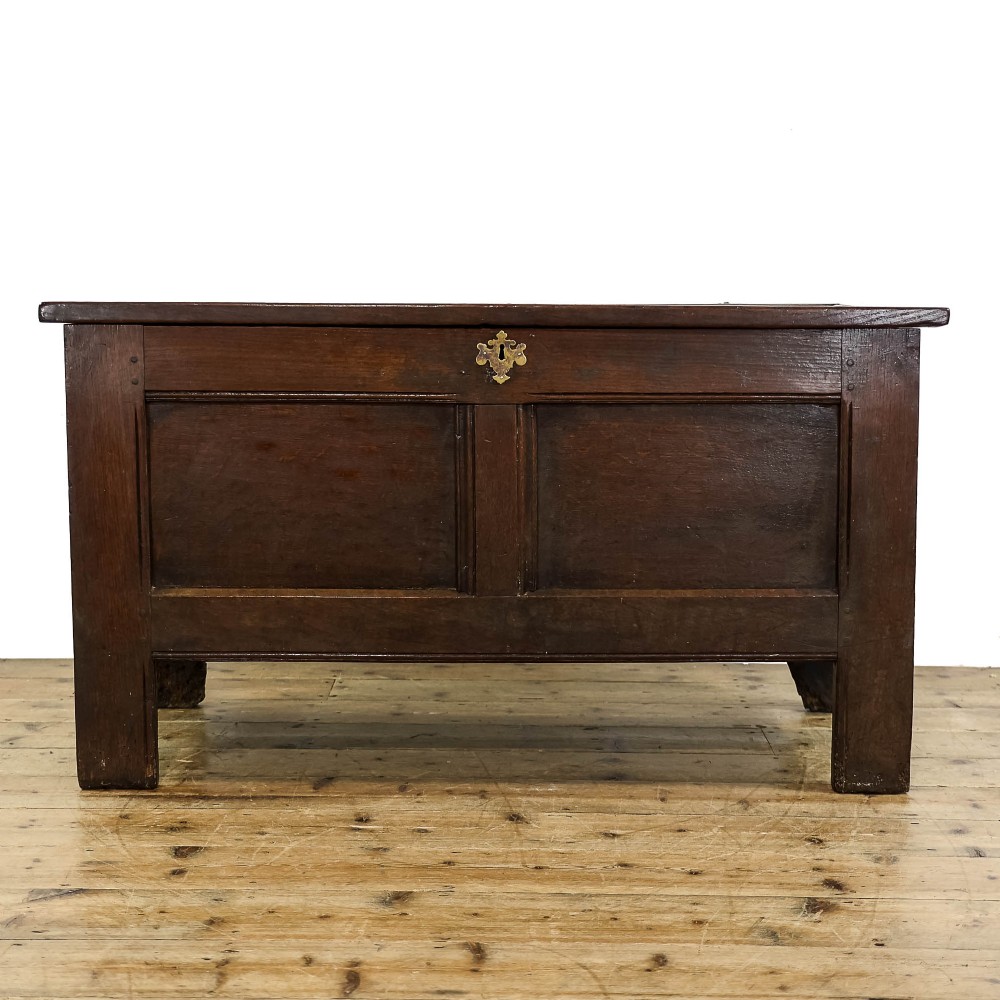 Antique 18th Century Oak Coffer
