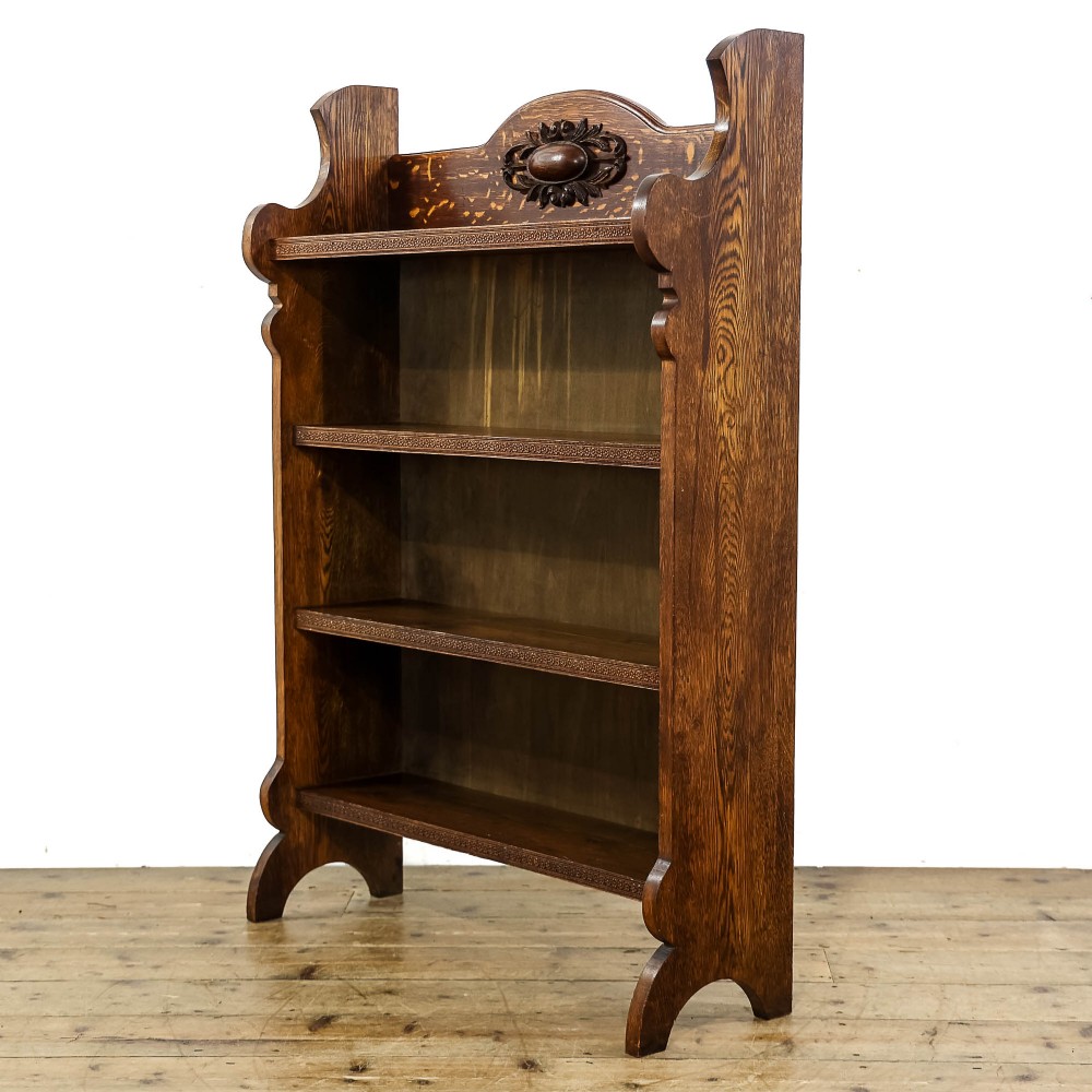 Antique Early 20th Century Oak Bookcase