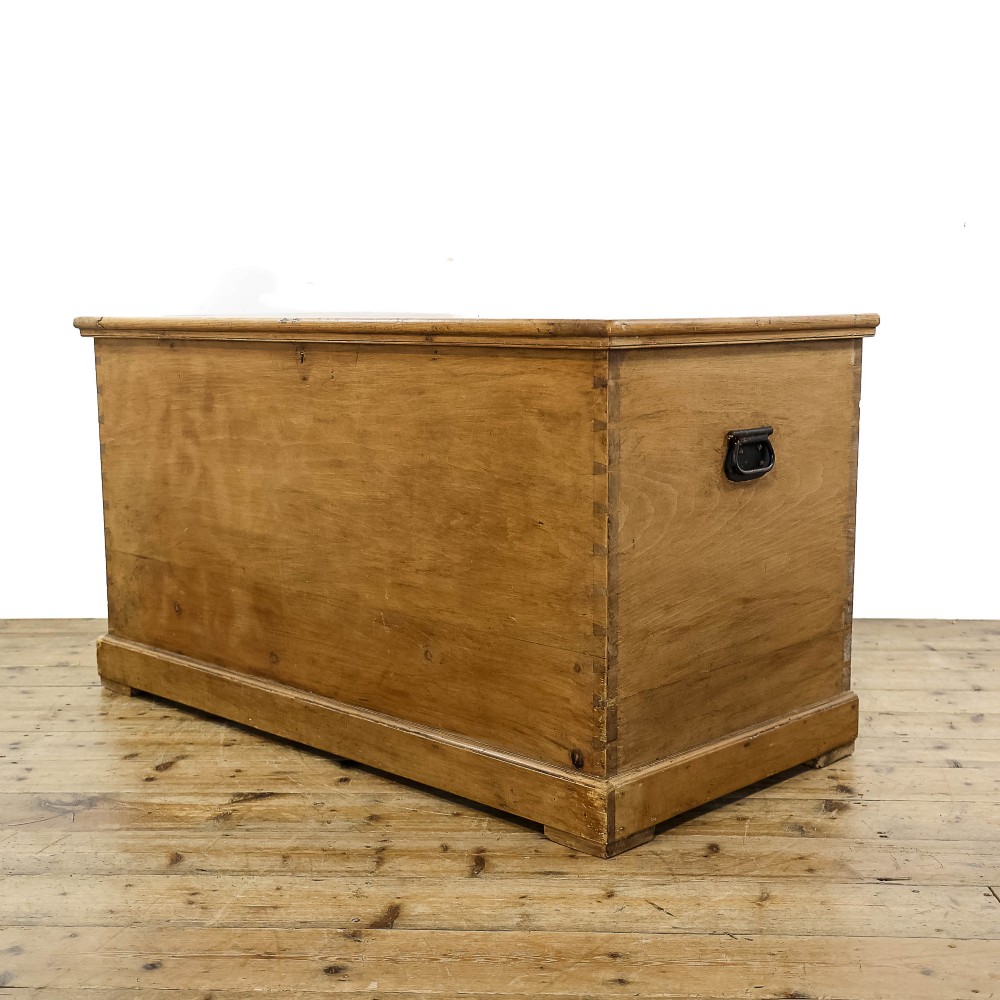Large Antique Pine Trunk