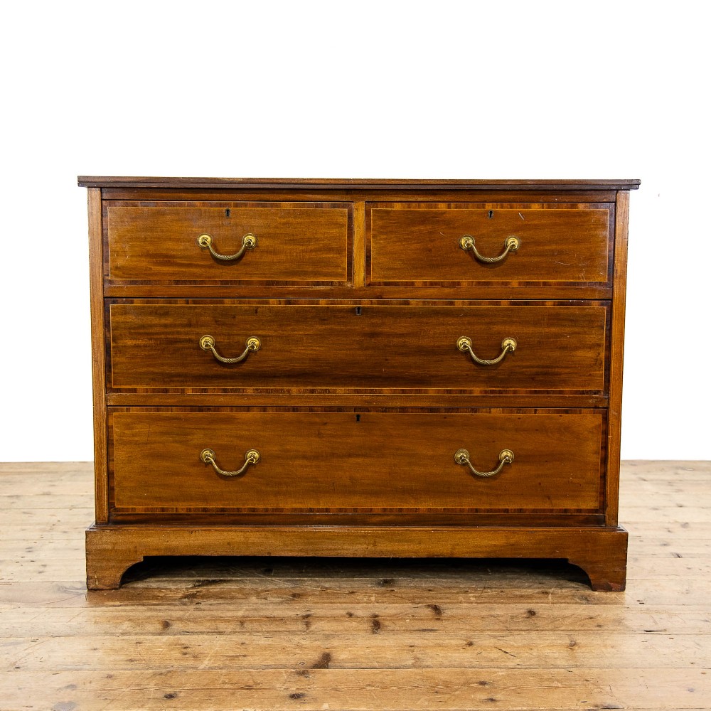Antique Edwardian Mahogany Chest of Drawers
