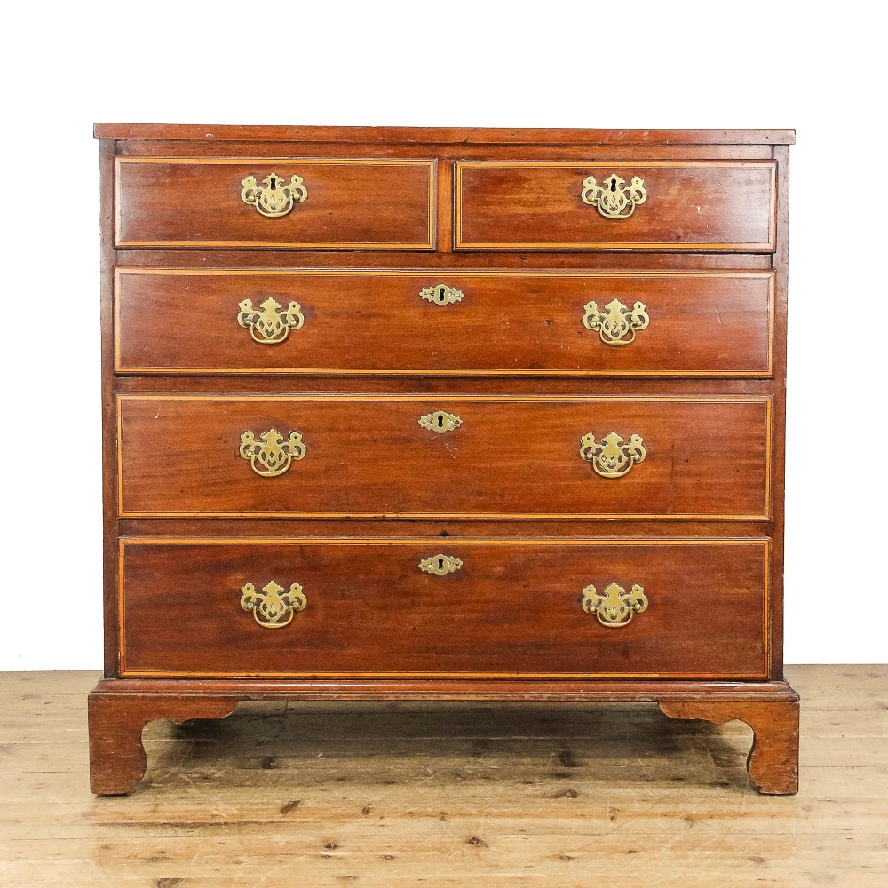 Antique George III Mahogany Chest of Drawers
