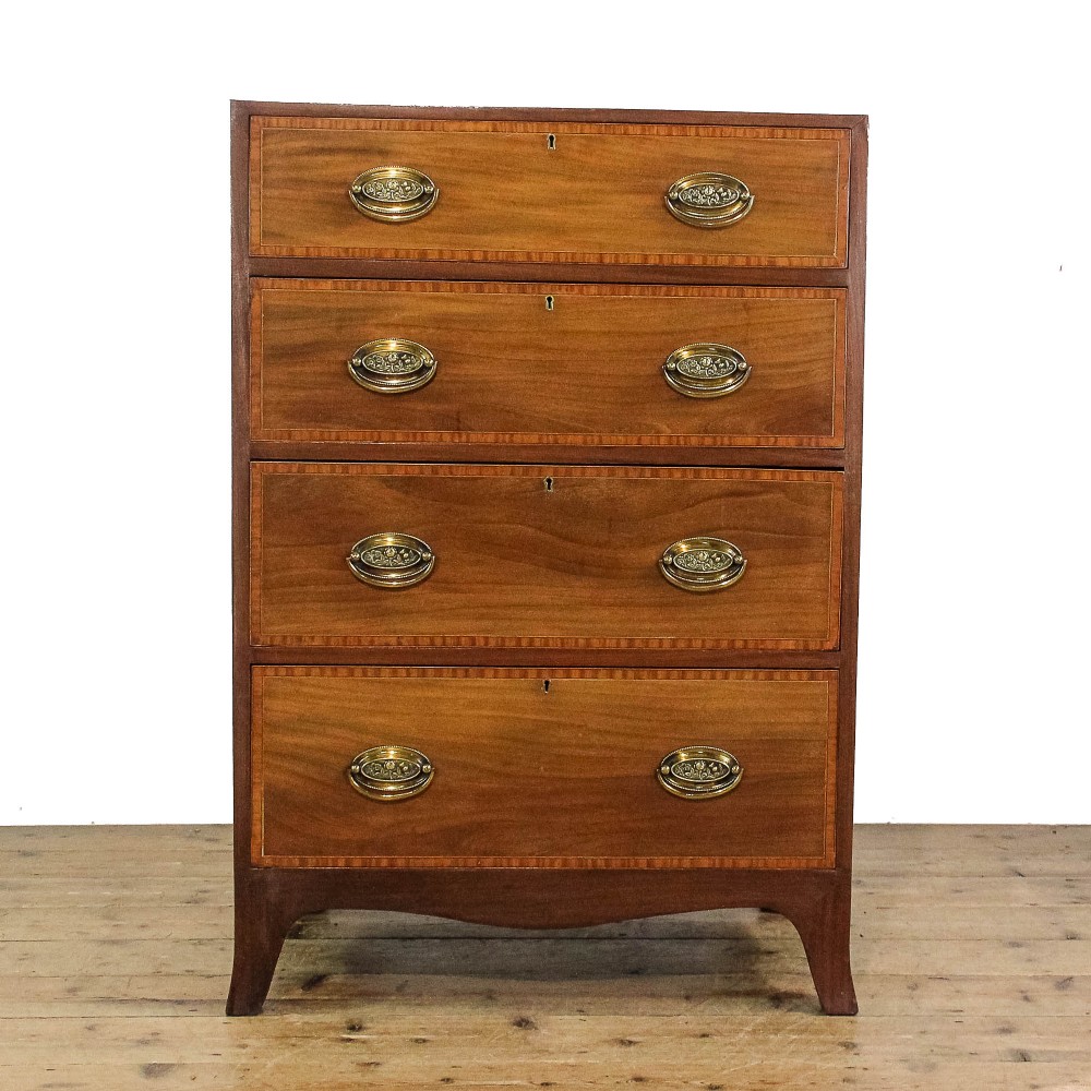 Antique Regency Mahogany Chest of Drawers
