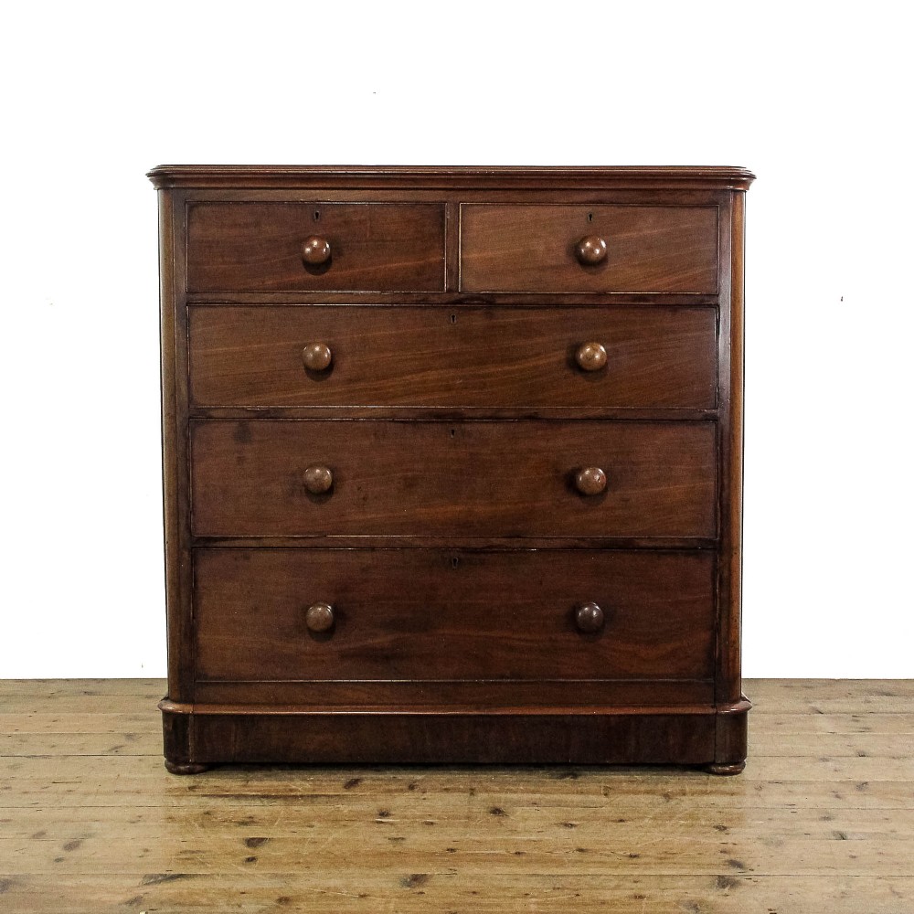 Antique Victorian Mahogany Chest of Drawers
