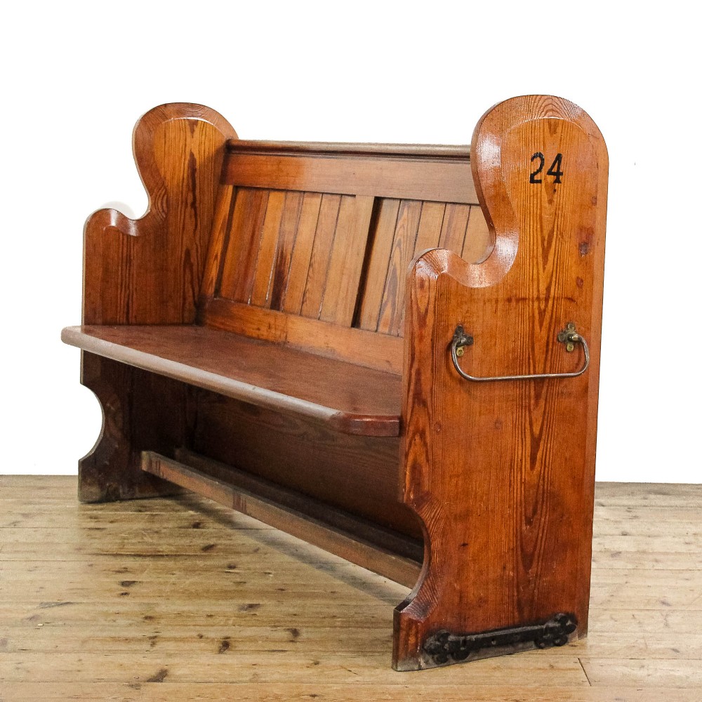 Antique Chapel Pew

