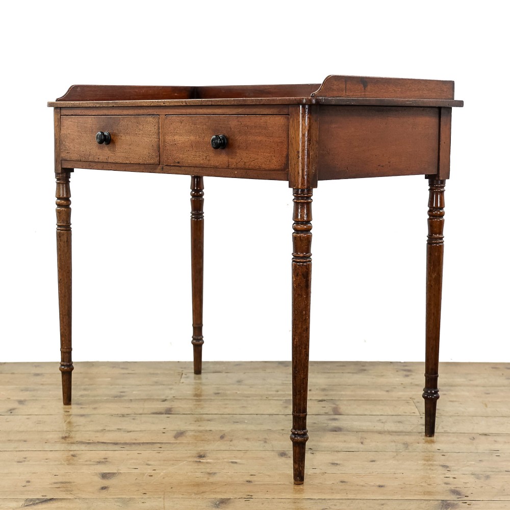 Antique Georgian Mahogany Side Table 