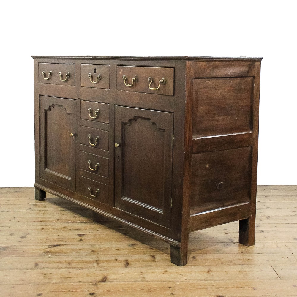 Antique Early 19th Century North Wales Oak Dresser Base
