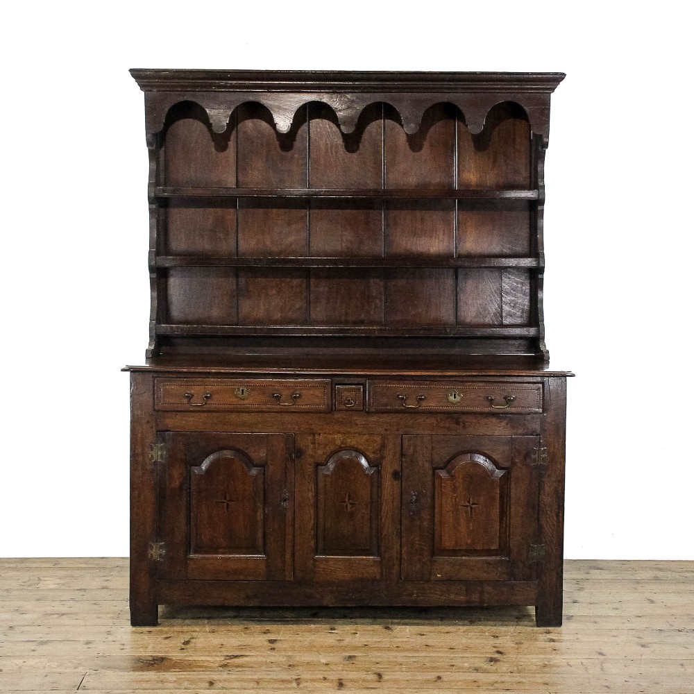 Antique Early 19th Century Oak Dresser 
