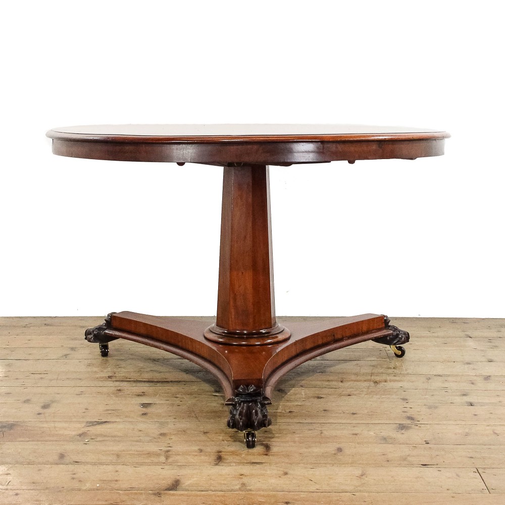 Antique Mahogany Tilt Top Centre Table

