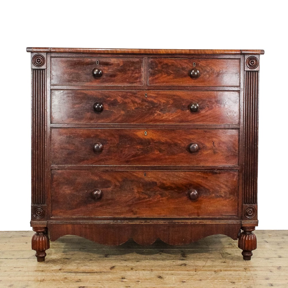 Antique Georgian Mahogany Chest of Drawers
