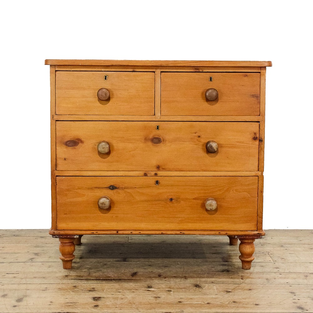 Antique Victorian Pine Chest of Drawers
