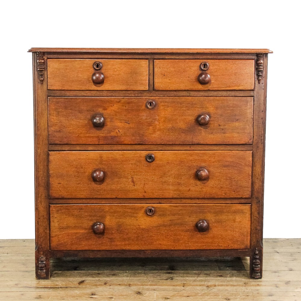 Antique Victorian Mahogany Chest of Drawers
